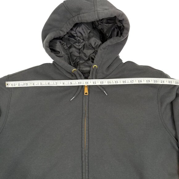 Carhartt Rain Defender 3-Season Midweight Hoodie - Black - Men's XL - Full Zip - Picture 4 of 8